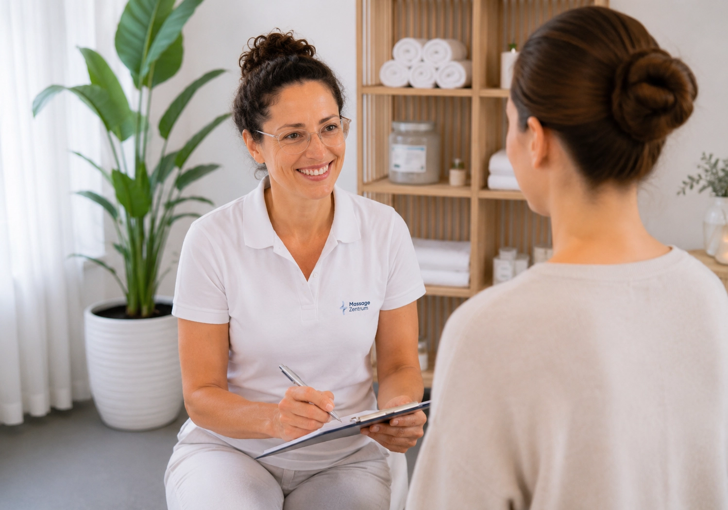 Behandlung nach Befund im Massage Zentrum Hochdorf